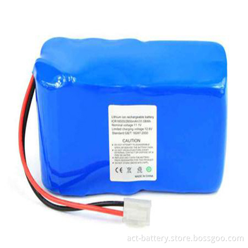 24V lithium ion battery pack 10Ah for electronic fishing/LED lighting